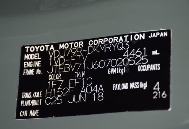 2018 TOYOTA LAND CRUISER