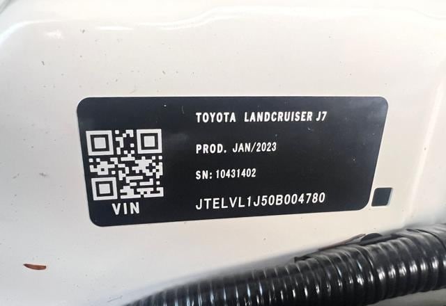 2023 TOYOTA LAND CRUISER SINGLE CABIN